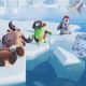 Playful animals on ice in a fun kids game on Xbox Game Pass